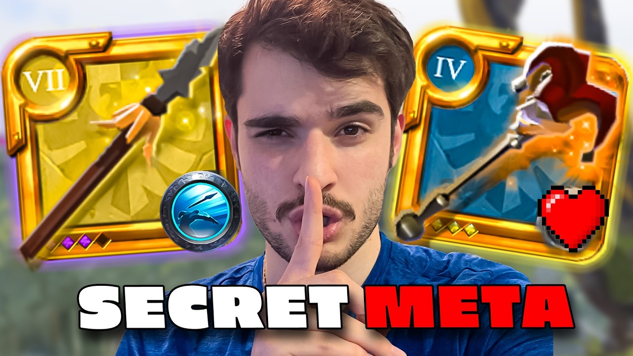 Heron Spear + Leering Cane = INSANE New META 👑 | Albion Online Solo PvP