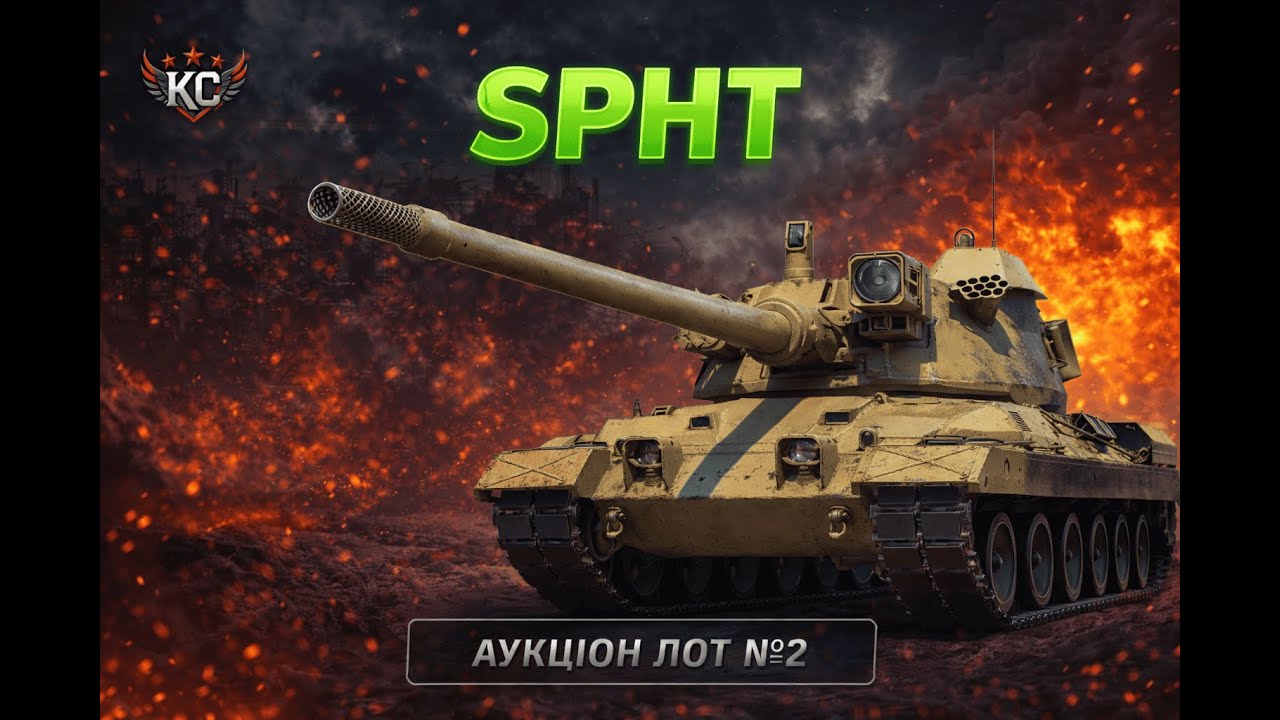 АУКЦІОН ОЧКУЄМО ЛОТ №3 / ГРАЄМО НА - SPHT - ЛОТ №2  / #wot  #wotua #worldoftanks