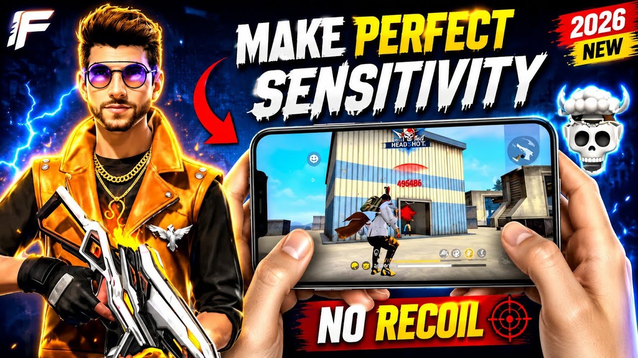 How To Make Your Own Sensitivity🔥🤯 Zero Recoil And Only Red Numbers Settings