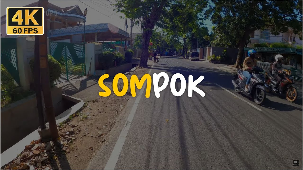 【4K】 Menyusuri Jalan Sompok Lama dan Sompok Baru Semarang