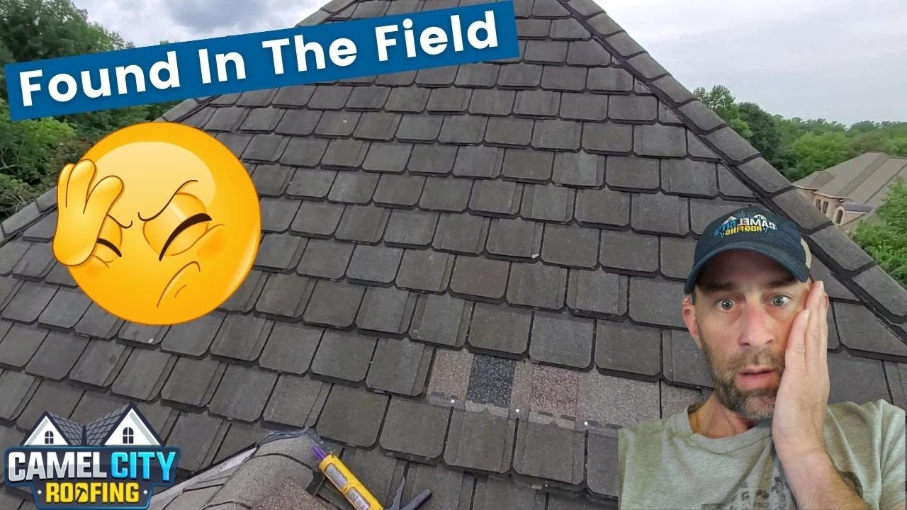 Found In The Field: How NOT to install Grand Manor shingles!