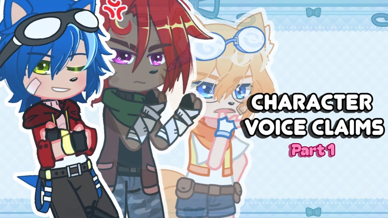 Character Voice Claims Part 1 || STH AU || Inspo ‎⁨