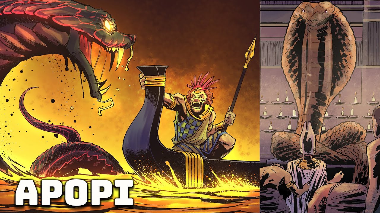 Apophis ( Apep ) -  Il Terribile Serpente della Mitologia Egizia
