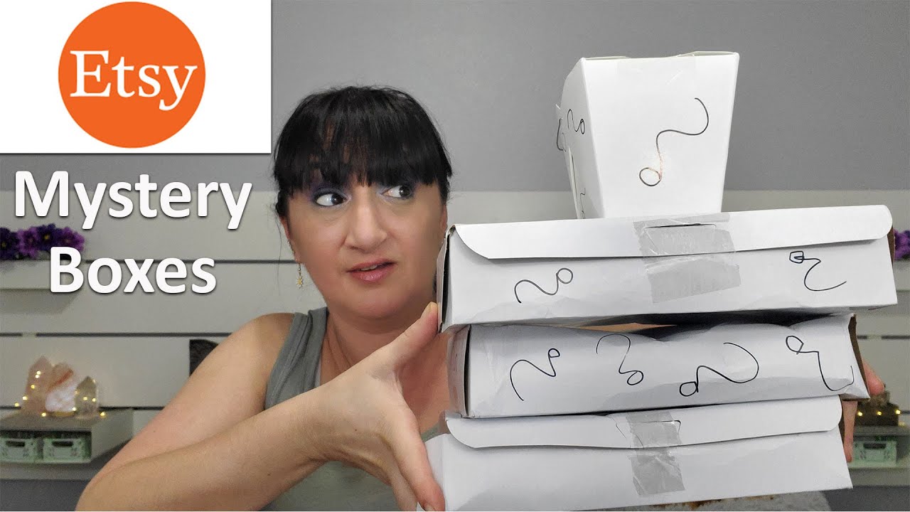 Etsy Mystery Boxes | All From Same Seller | Different Theme In Each Box