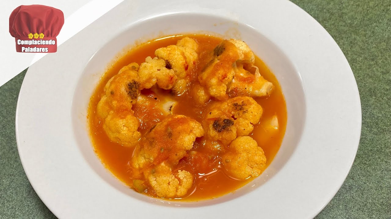 Coliflor en Salsa de Tomate  | Cauliflower in Tomato Sauce