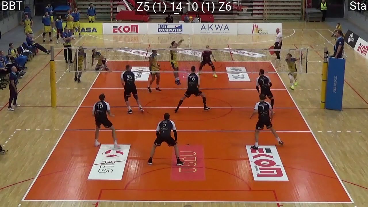 Stal Nysa - BBTS Bielsko-Biała 2:3 - najlepsze akcje w wykonaniu BBTS.
