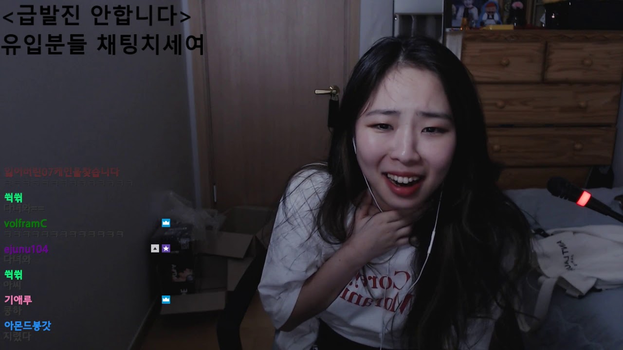 (소리주의/깜놀주의) 방송중에 지린 스트리머