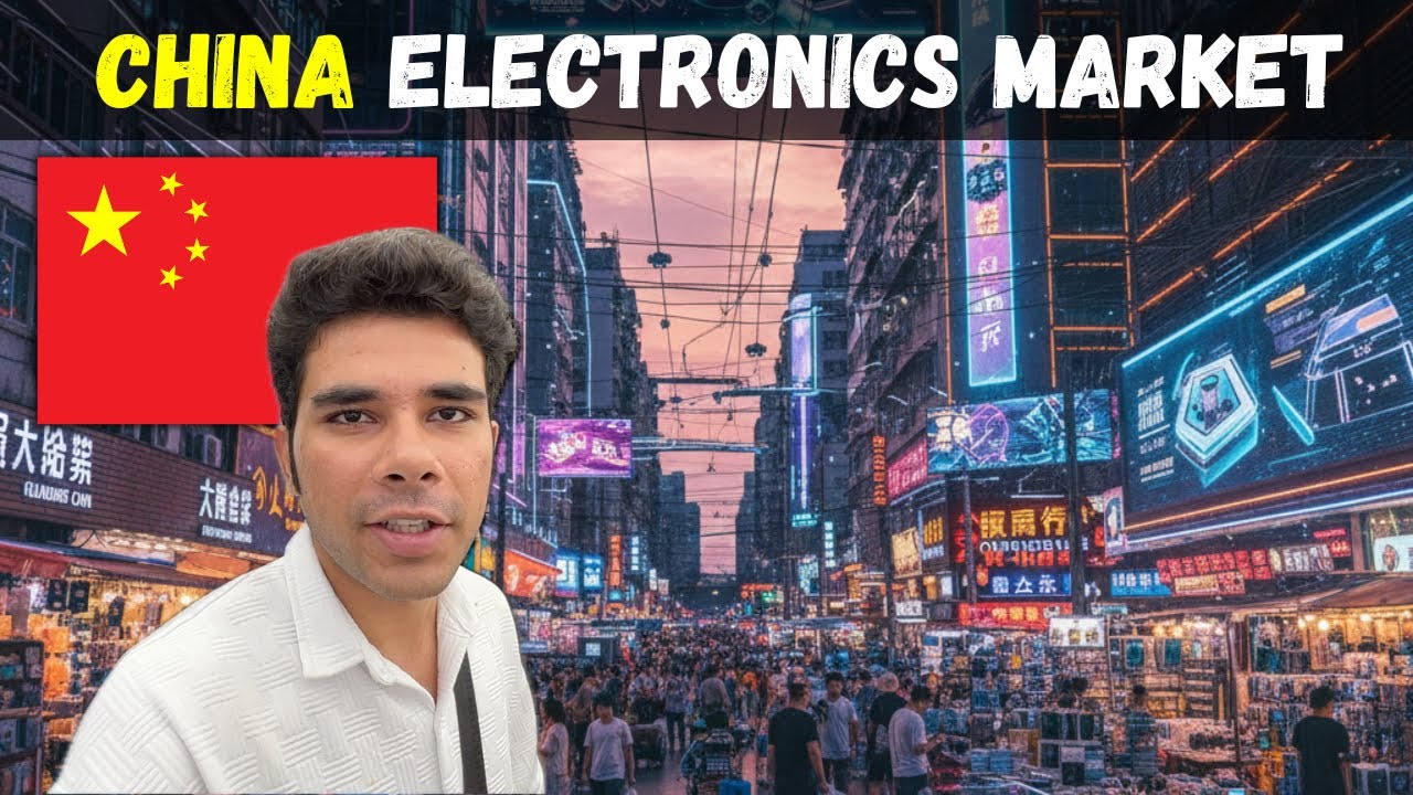 World's Biggest Electronic Market in Shenzhen, China