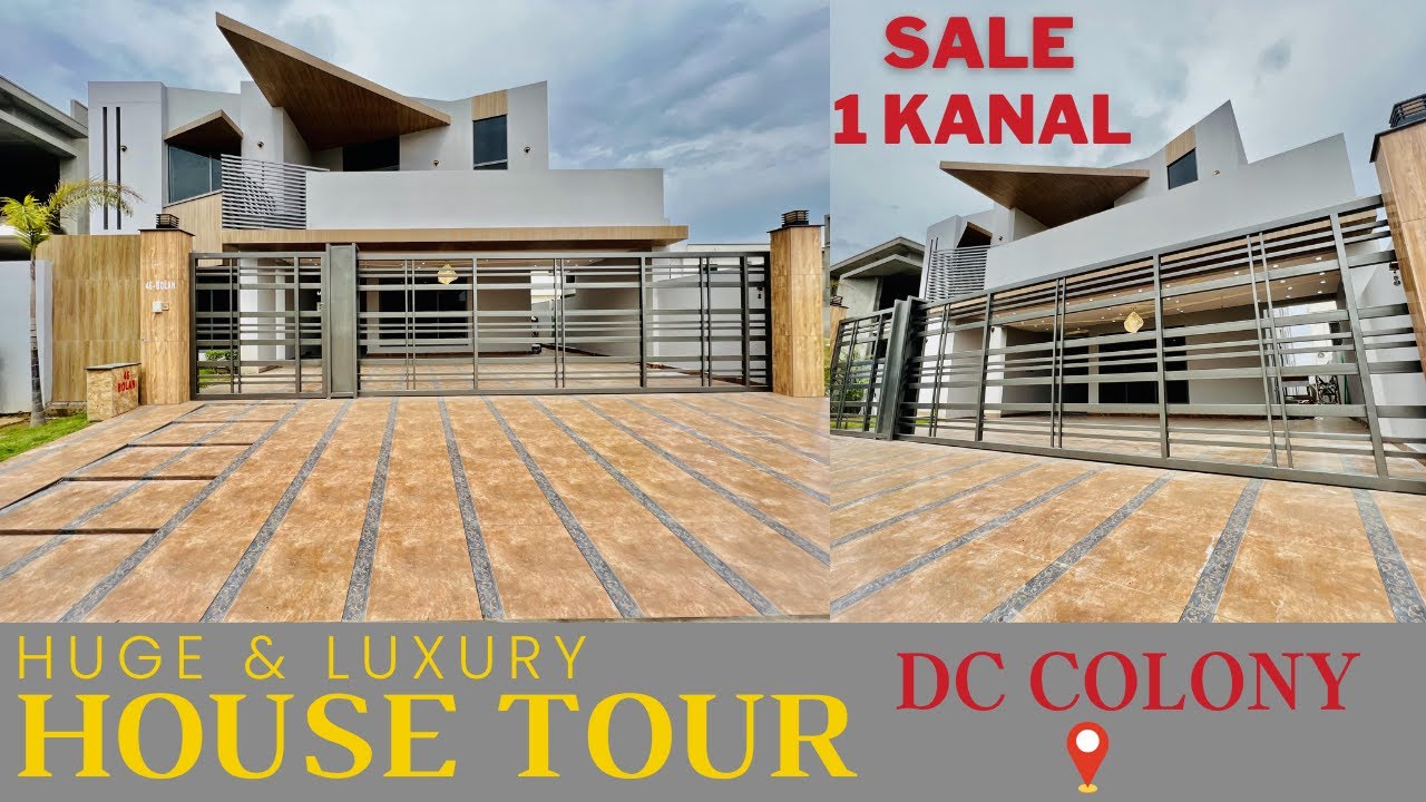1 Kanal Ultra Modern Luxurious House  For Sale Dc Colony Gujranwala #kingsrealestate #housetour