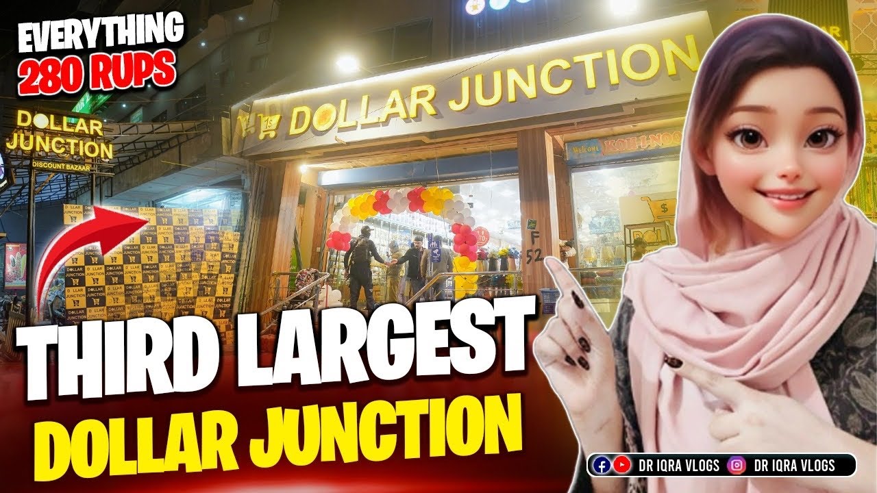 Dollar Junction Lahore|| Buy everything just in 280 Rupees 😍