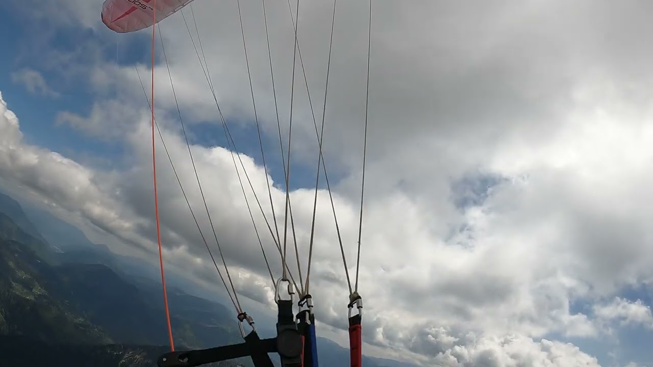 PANAROTTA 8. Paragliding over Panarotta in 4k, raw footage, no editing, no music, no voice-over.