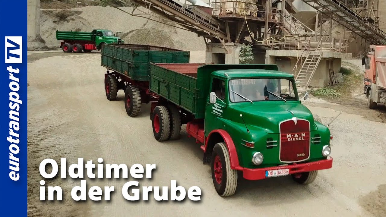 Männerspielplatz Kiesgrube | Mercedes-Benz LS, Magirus-Deutz, Krupp Mustang
