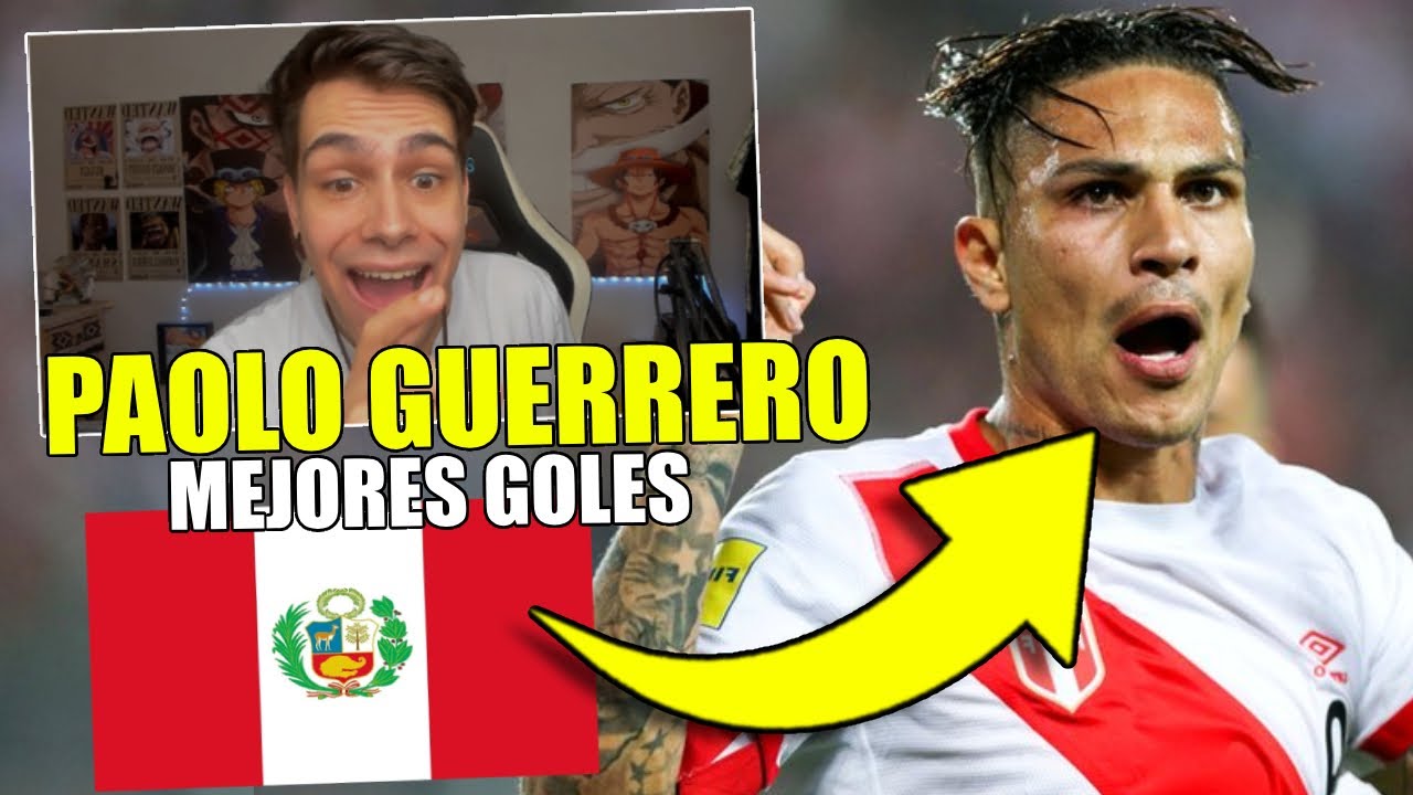 ¡ESPAÑOL REACCIONA *𝐏𝐎𝐑 𝐏𝐑𝐈𝐌𝐄𝐑𝐀 𝐕𝐄𝐙* a MEJORES GOLES de PAOLO GUERRERO! 🔥🤯 (¡Se vuelve MUY LOCO! 😱😱)