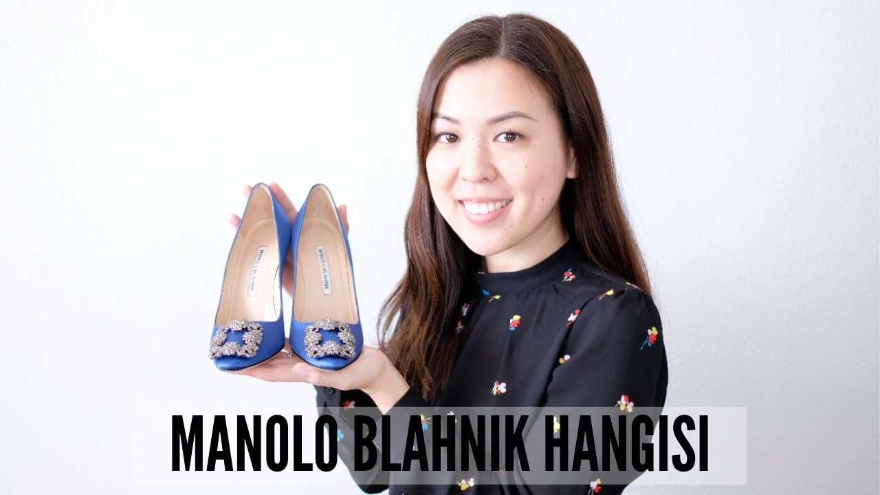 Designer Shoe Review: Manolo Blahnik Hangisi Jewel Pump. My Wedding Shoes!