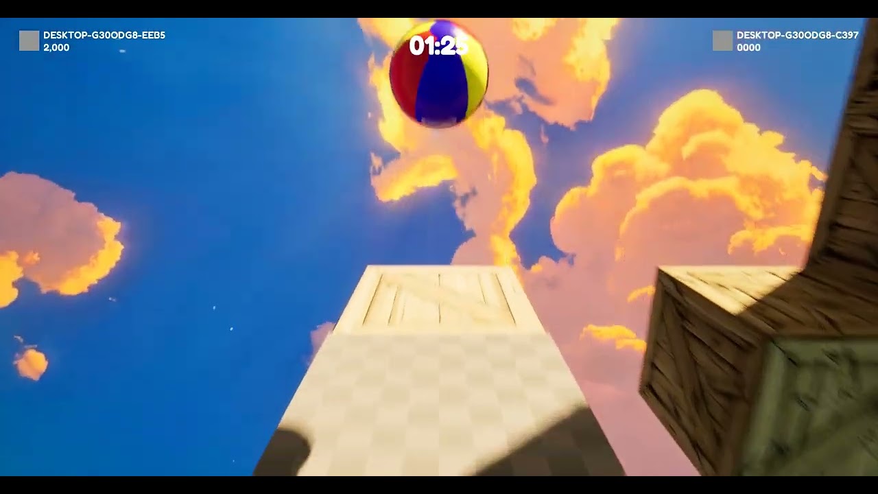 UE5 - Ballo Networked Gameplay Loop W.I.P