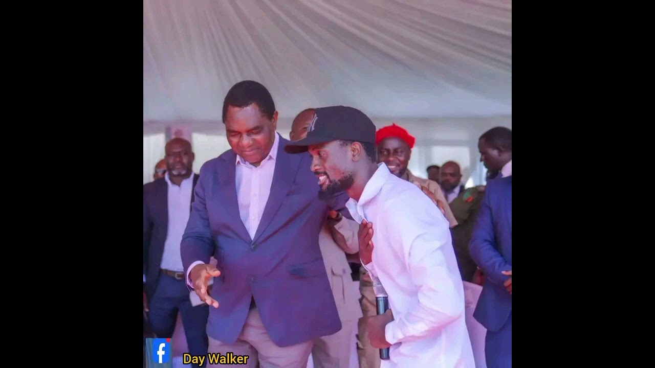 Chile one meets President Hakahinde hichilema 🚨a song made from people's Comments 