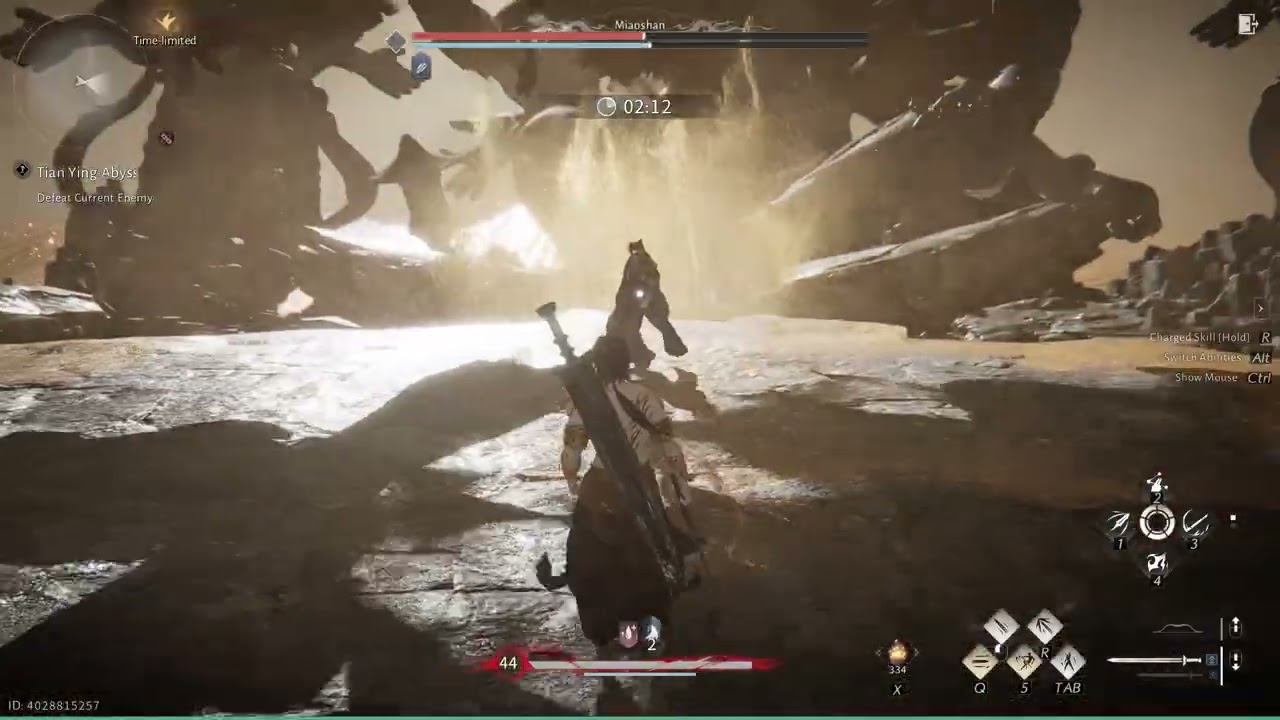 Where Winds Meet – Tian Ying (Trial Abyss) (No Damage)