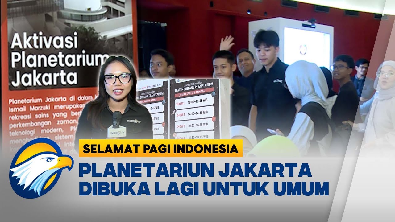 Pengunjung Antusias! Planetarium Jakarta Kembali Diperkenalkan untuk Umum [Selamat Pagi Indonesia]