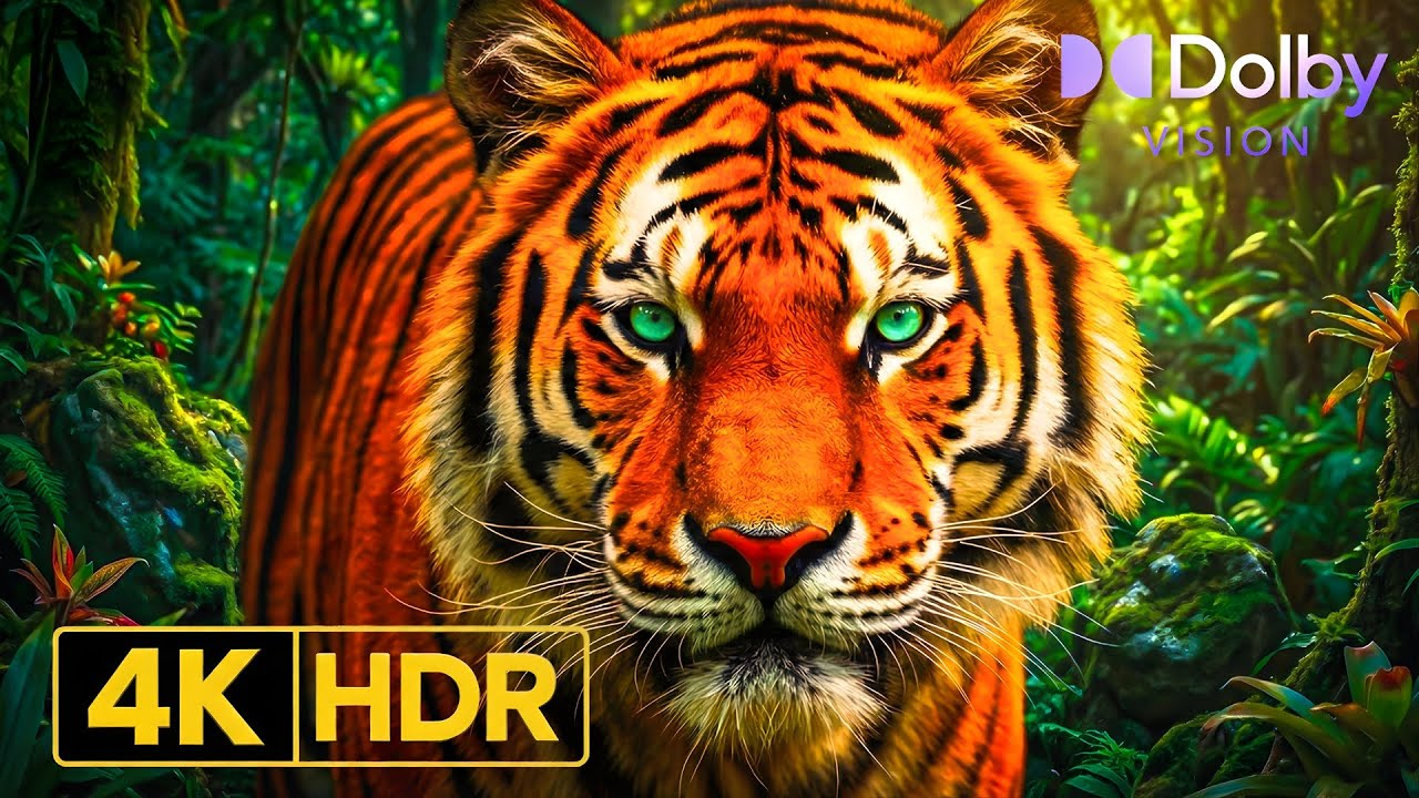 Deep Amazon Wildlife 8K HDR | Visual Perfection | Dolby Vision