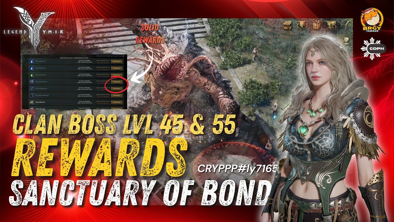 Clan Boss Rewards - [ Legend Of Ymir ]