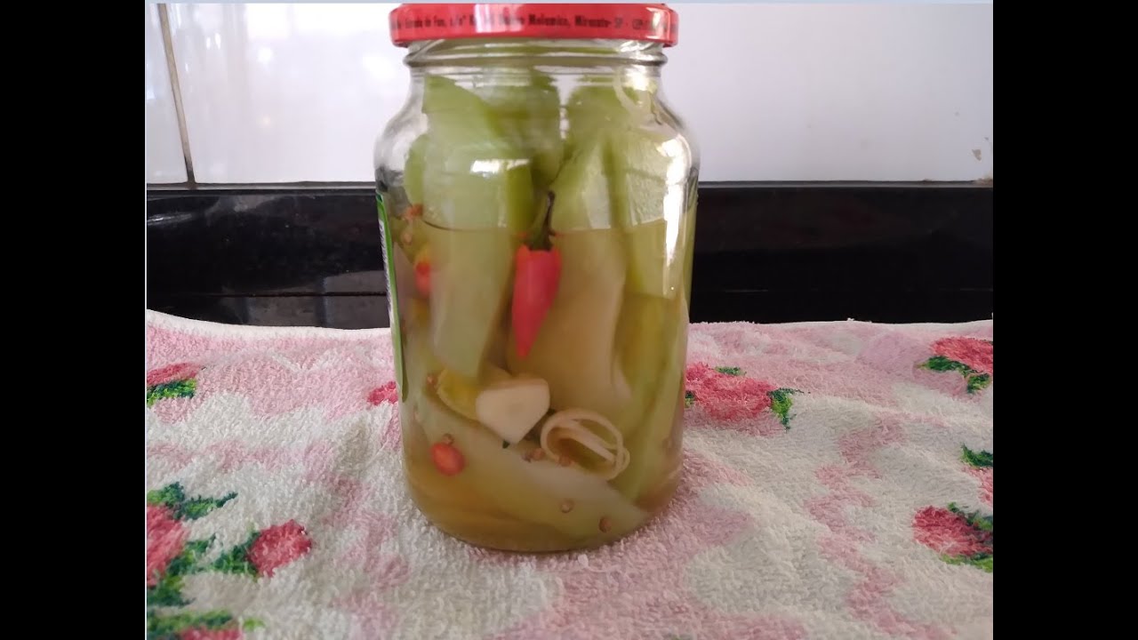 QUER APRENDER A FAZER ESSA CONSERVA DE CHUCHU? VOU MOSTRAR  COMO SE FAZ!