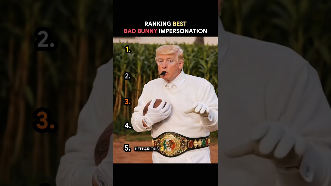 Ranking Best Bad Bunny Super Bowl Parody