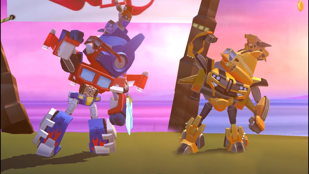 JENGA MODE - Prime & Bumbleebee Unite! - Angry Birds Transformers