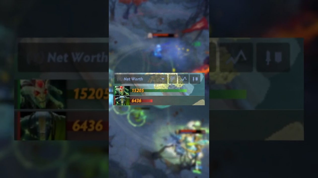 10K Net Worth Difference | The balls on this Earth Spirit #dota2  #earthspirit