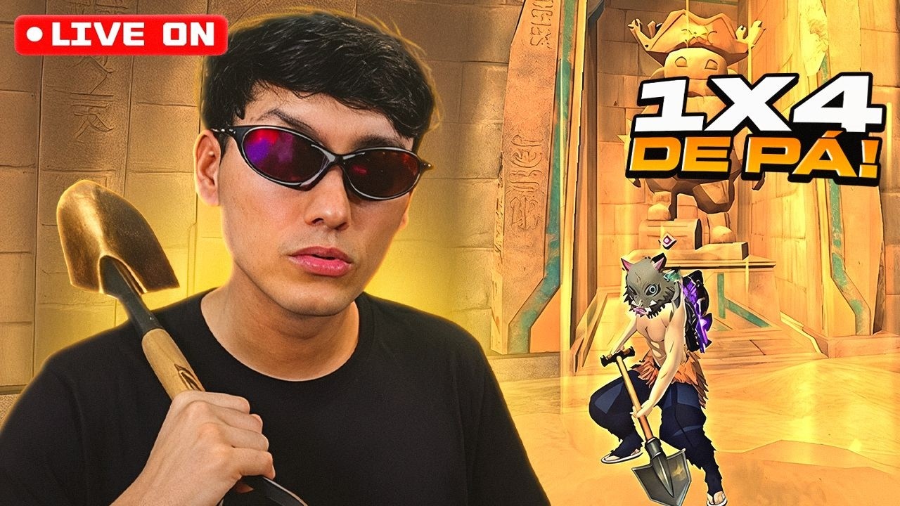 JOGANDO SOLO VS SQUAD DE PA   ATE DESAFIANTE !   🔥FREE FIRE AO VIVO 👻 ONEXT 👻