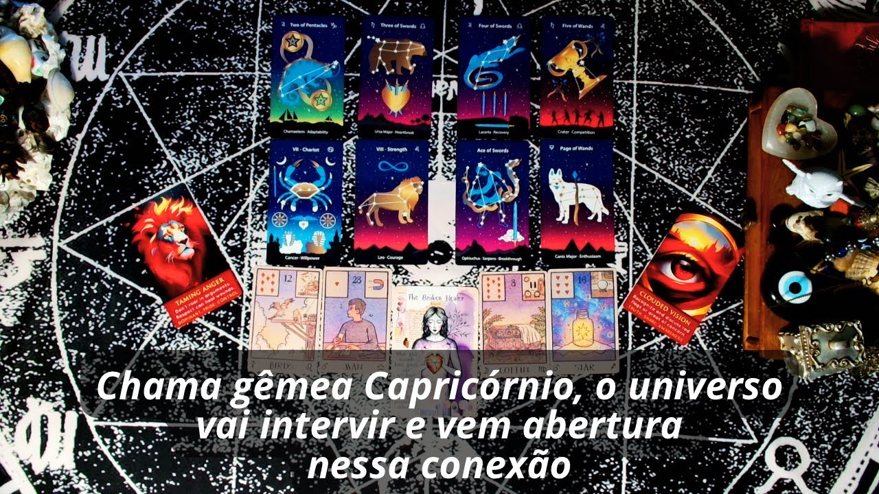 Chama gêmea Capricórnio, o universo vai intervir e vem abertura nessa conexão 