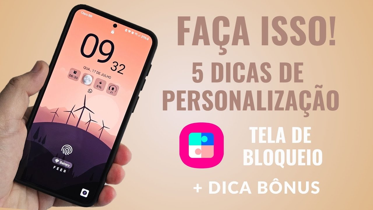 Como personalizar a Tela de Bloqueio na One UI? | Tutorial | Samsung Galaxy