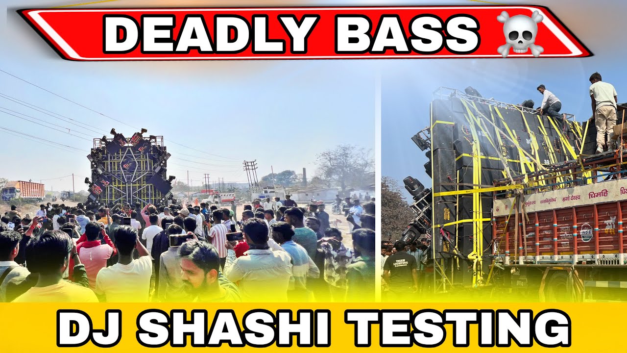 DJ SHASHI SOUND TESTING VIDEO MAHASHIVRAATRI 2026