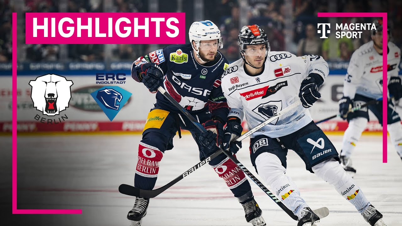 Eisbären Berlin - ERC Ingolstadt | Highlights PENNY DEL 23/24 | MAGENTA SPORT