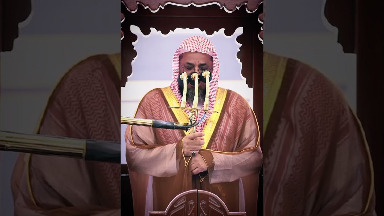 بكاء الشيخ سعود الشريم في دعاء خطبة الجمعة ١٤ رمضان ١٤٤٣هـ