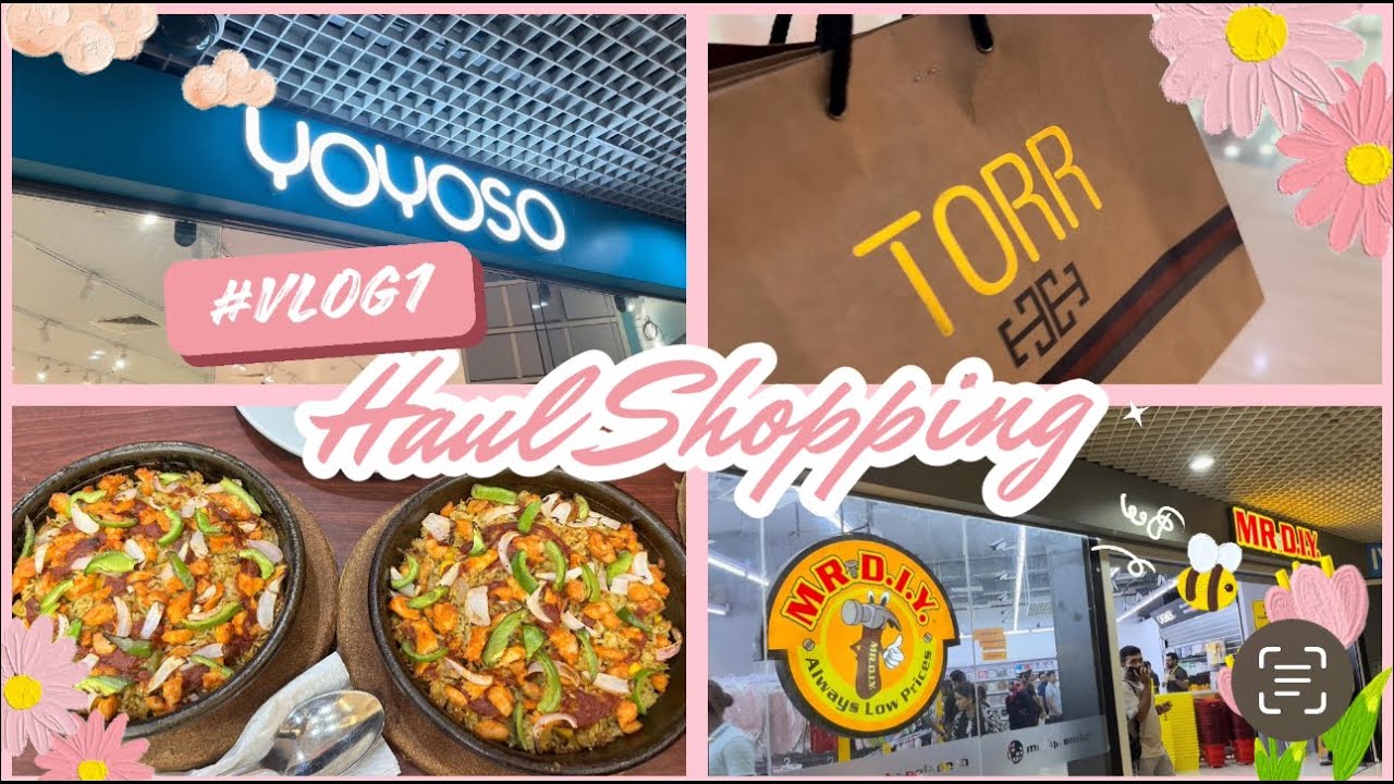 Shopping Haul 🛍️🌷|| My First Vlog✨||Jamuna Future Park Shopping Haul 💫🌸|| Vlog 1