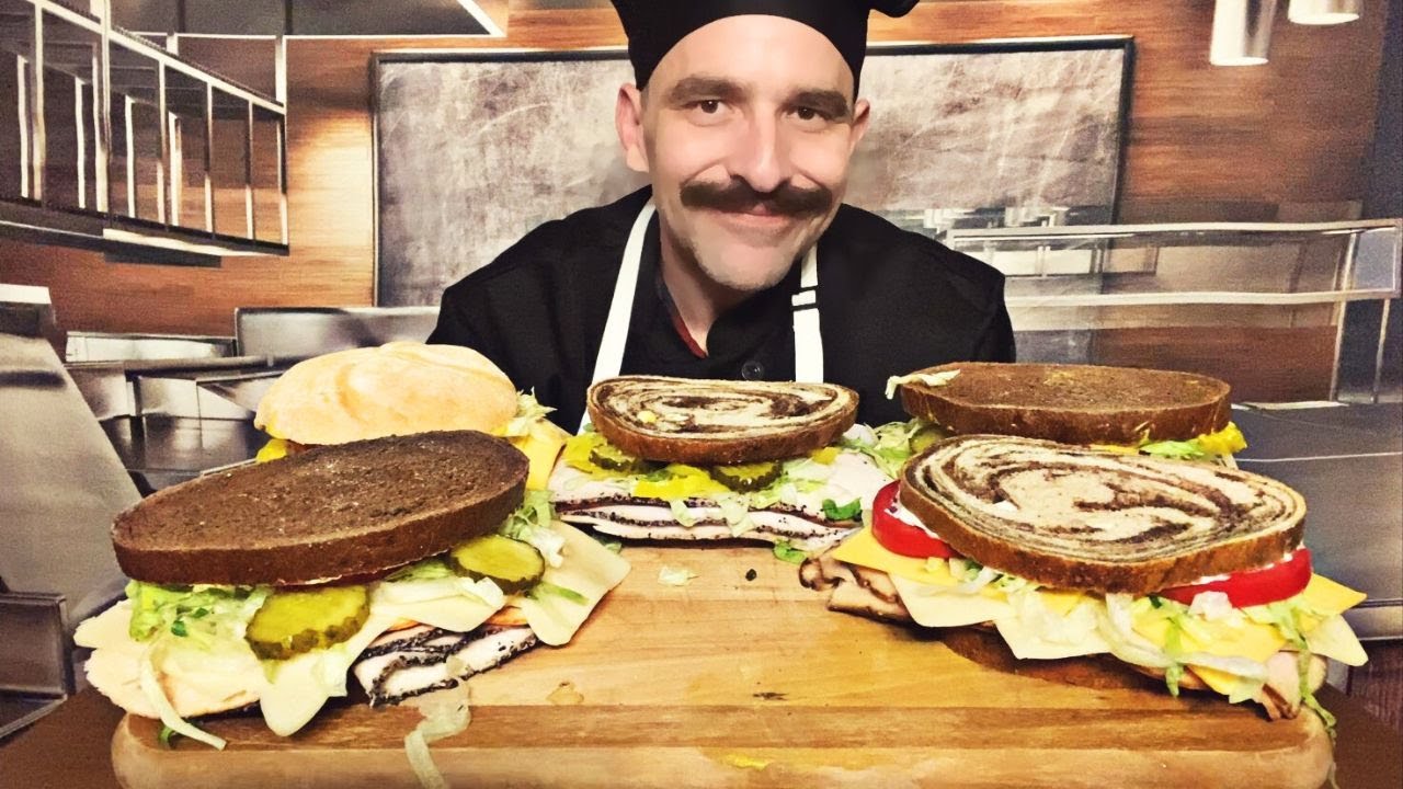 ASMR-POV SANDWICH MAKING 🥪(Role Play)