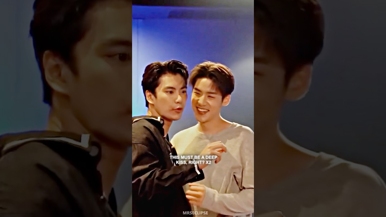 he&rsquo;s so excited to kiss 😂🤣🤣 #ohmleng #thaibl #gmmtv #blseries #ohmpawat #bl