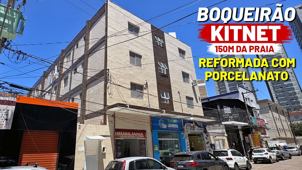 DSL193 ⛱️ Kitnet no Boqueirão em Praia Grande SP. @Michel Corretor de Imóveis