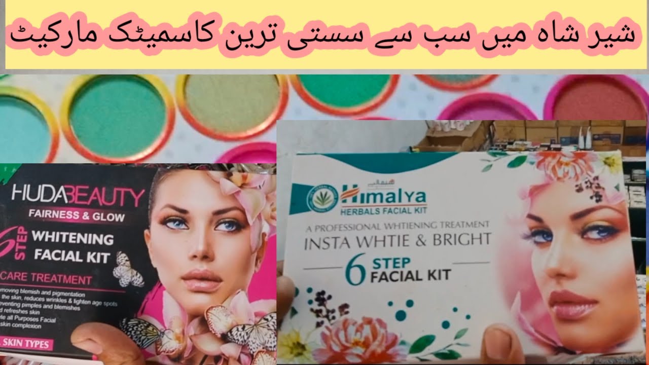 Karachi Sher shah cosmetics market
