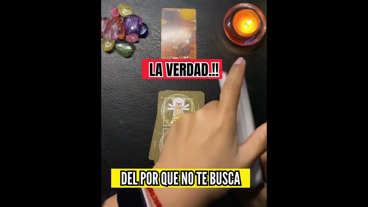 ESTA ES LA RAZON DEL PORQUE NO TE BUSCA