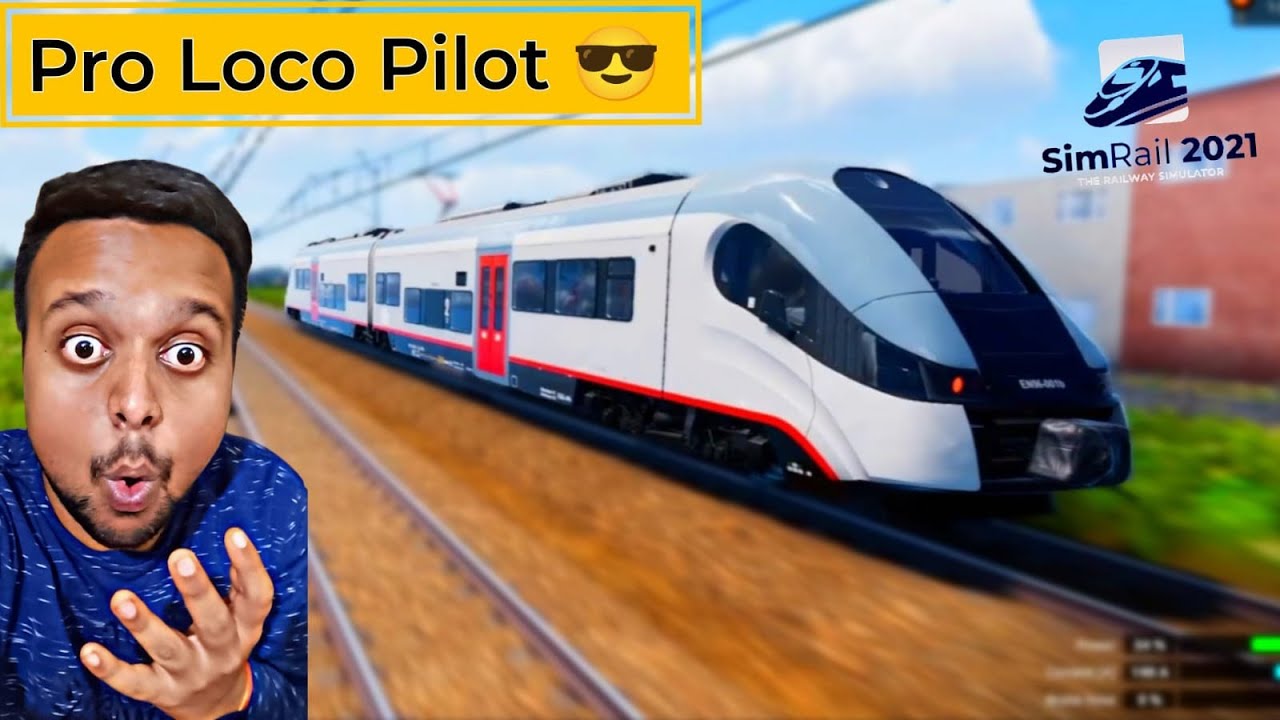 I DRIVE TRAIN LIKE A PROFESIONAL LOCO PILOT | Sim Rail 2021 | PC Hindi Gameplay