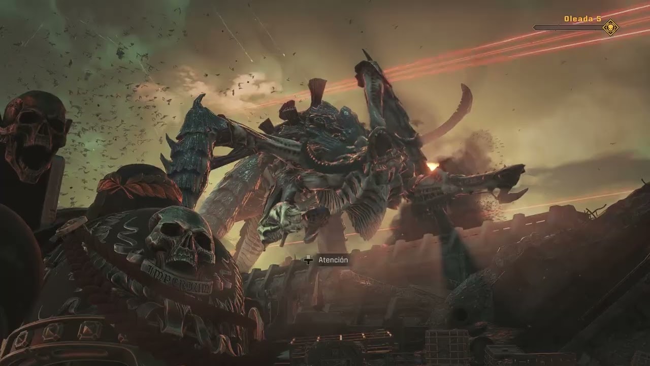 Warhammer 40,000  Space Marine 2 Horda con HND CONNAN