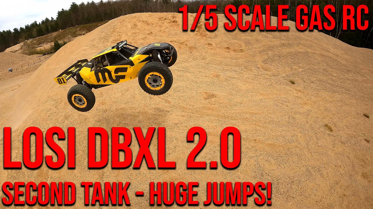 Losi DBXL 2.0 Gas | Second Tank - Ripping in the Sand Pits