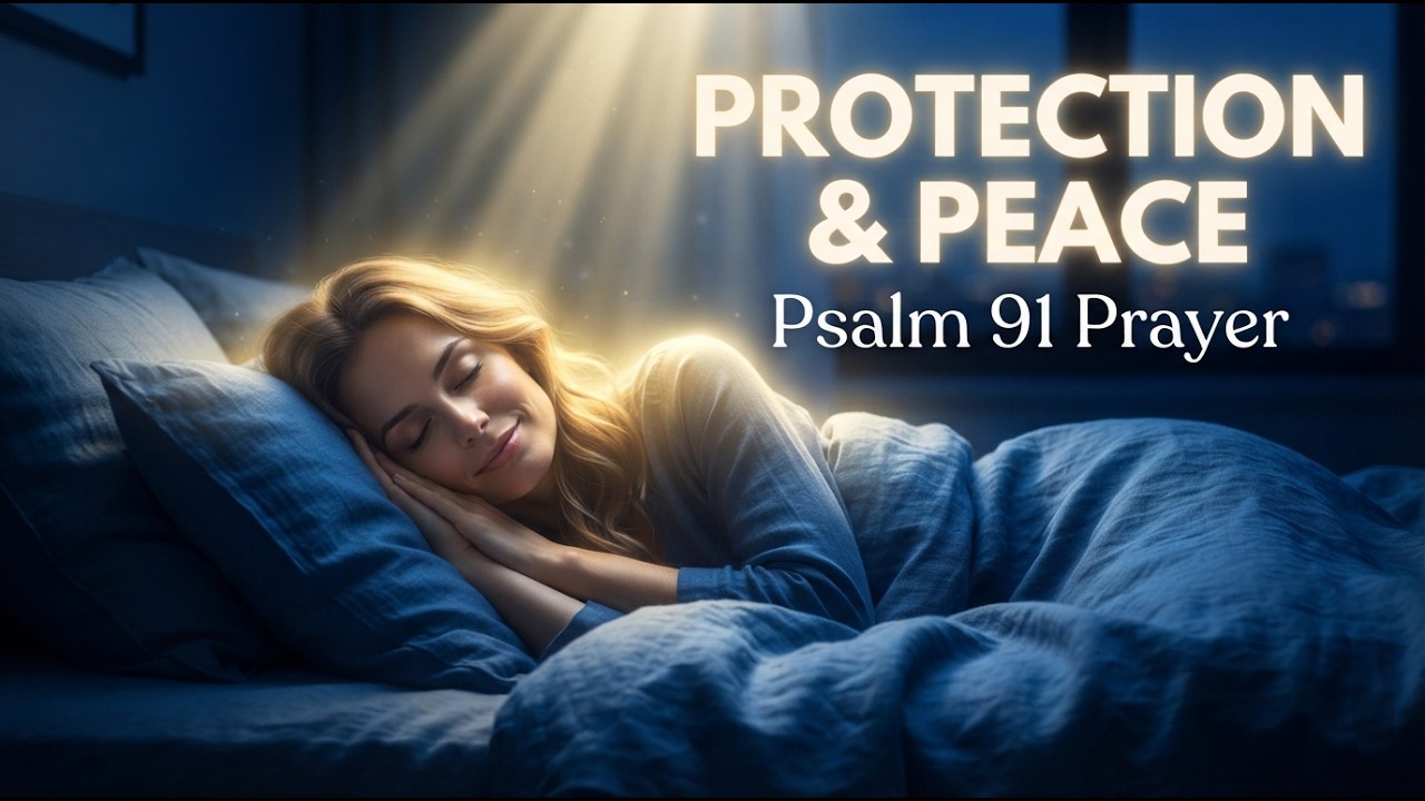 Bedtime Prayer for Peaceful Sleep & Divine Protection | Psalm 91 Night Prayer