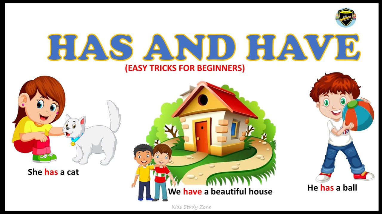 Use of Has and Have | Has and Have in English Grammar | Has and Have