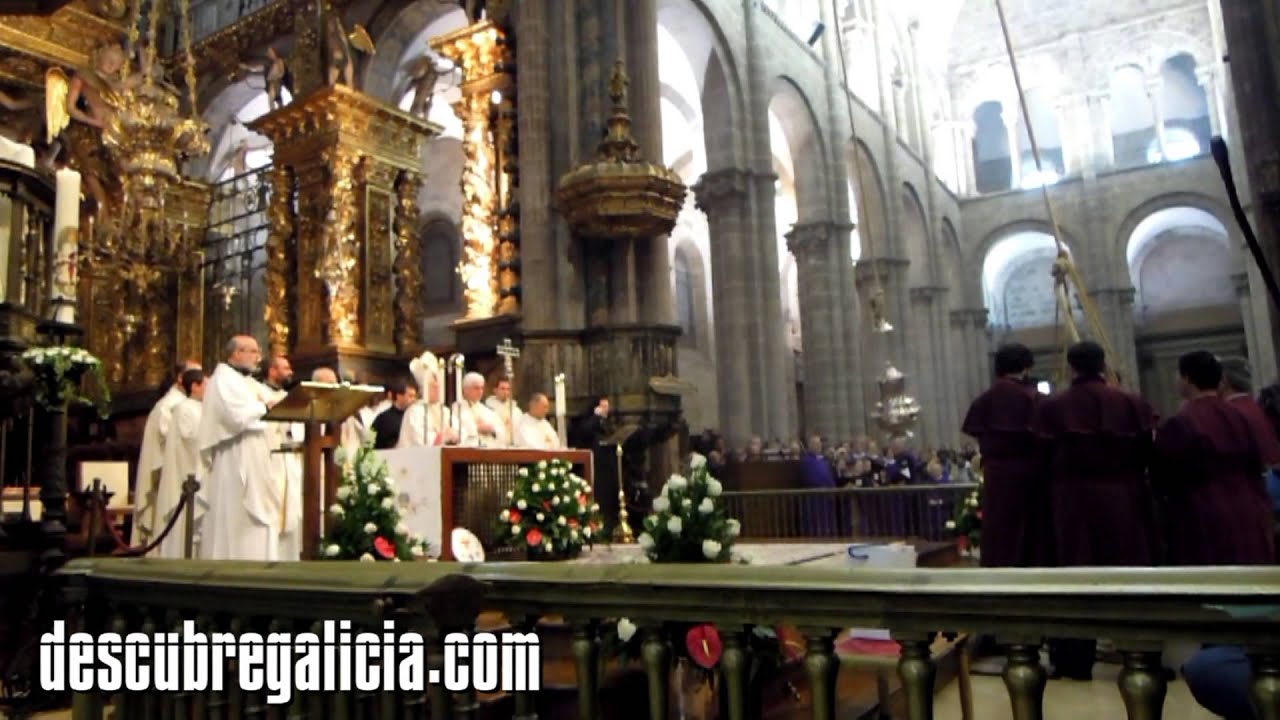DescubreGalicia.com presenta El Botafumeiro de La Catedral de Santiago de Compostela