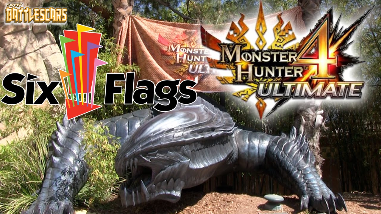 MONSTER HUNTER CARAVAN AND GORE MAGALA RIDE AT SIX FLAGS MAGIC MOUNTAIN