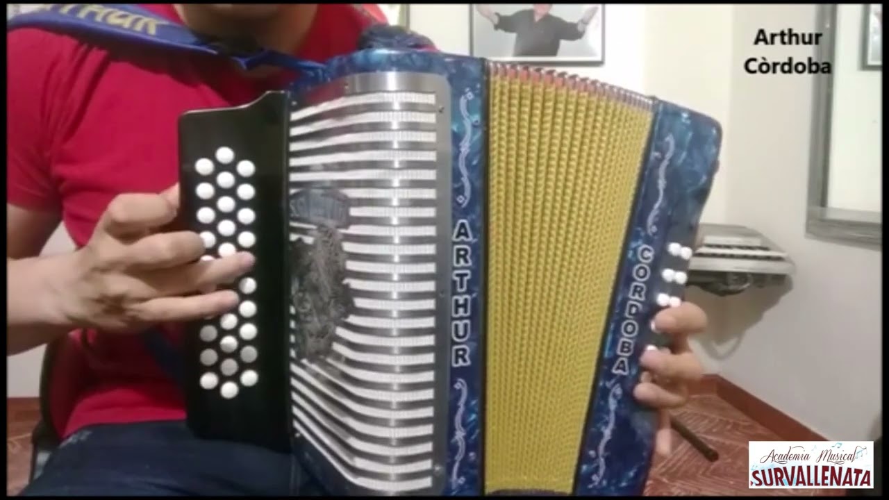Esta noche es mía. TUTORIAL (Alfredo Gutierrez)  acordeón BESAS (cinco letras)