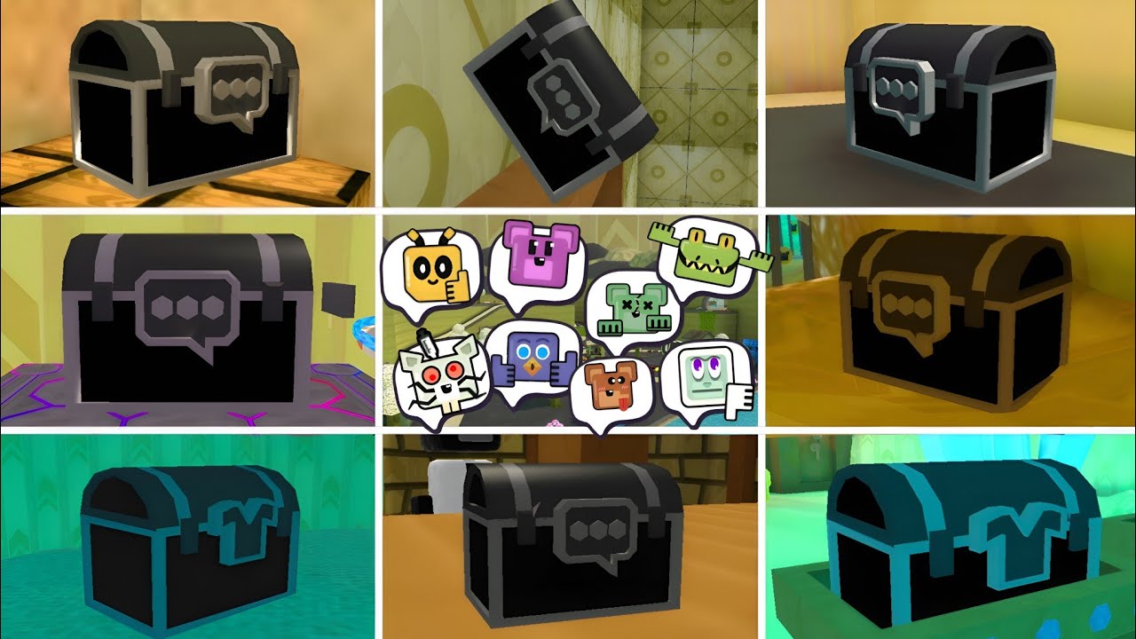 All Secret Chests With Emotes & Skins Super Bear Adventure Gameplay Walkthrough