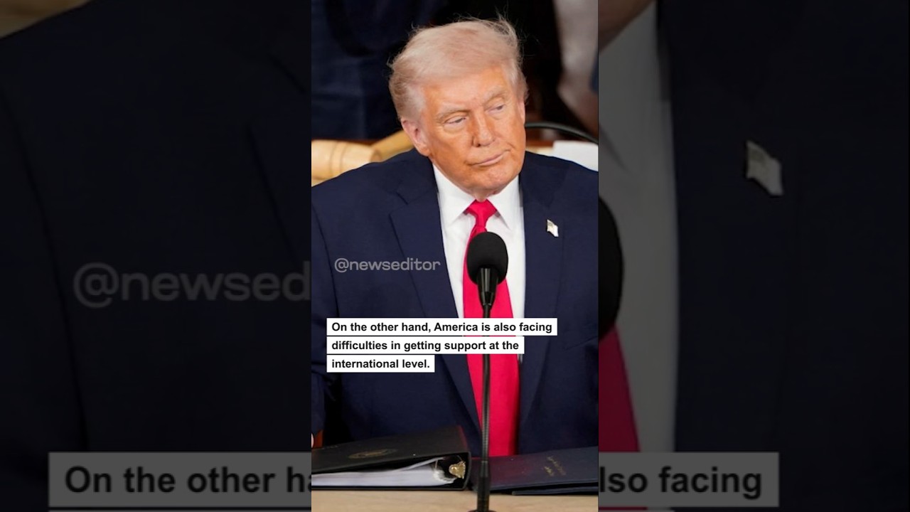 Trump Faces Global Pressure Over Iran War #shorts #geopolitics
